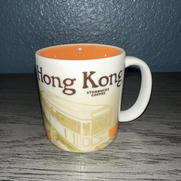 Starbucks Hong Kong Global Icon Series Demitasse 3oz Espresso Mini Mug 2008 - Picture 1 of 5